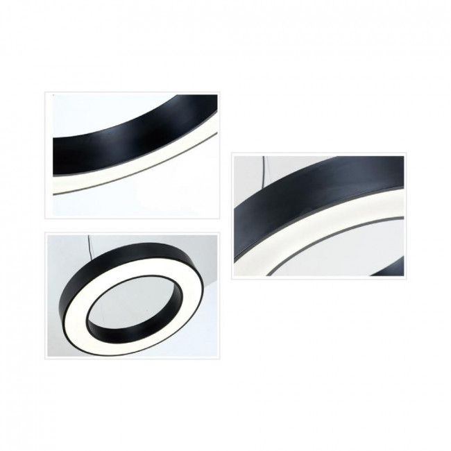 Φωτιστικό LED 70W 4000k Μαύρο 6171-120-BL INLIGHT