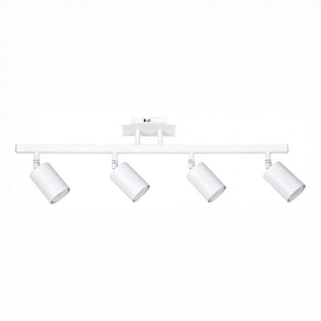 Σποτ Οροφής Τετράφωτο GU10 Λευκό 9086-4 INLIGHT