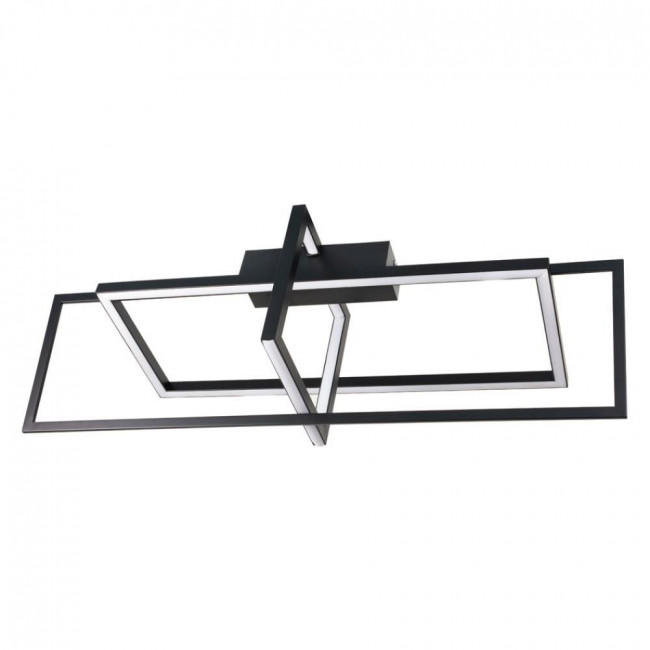 Φωτιστικό LED 35W 3000k Μαύρο Και Λευκό 6055-BL INLIGHT