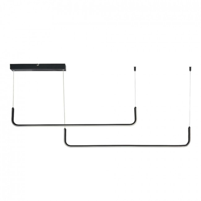 Φωτιστικό LED 38W 3000k Μαύρο 6052-BL INLIGHT