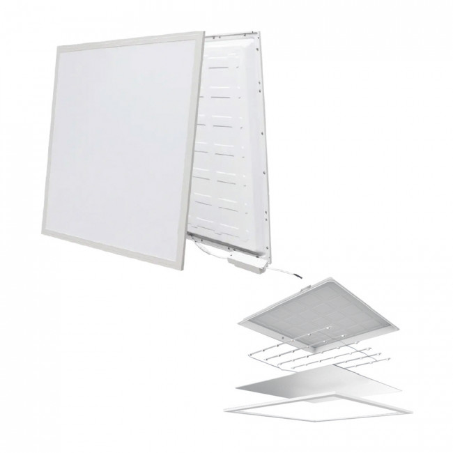 Πάνελ LED Ψευδοροφής 48W 4000K 60X60cm Λευκό 2.48.02.2 INLIGHT