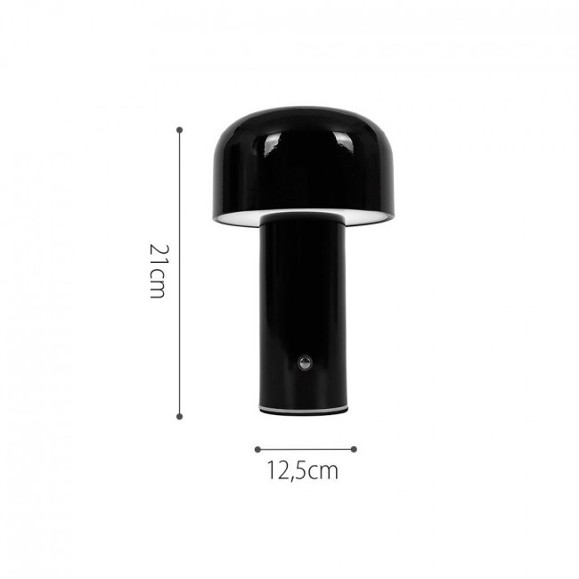 Πορτατίφ LED 3W 3000k Λευκό Φορητό 3036 INLIGHT