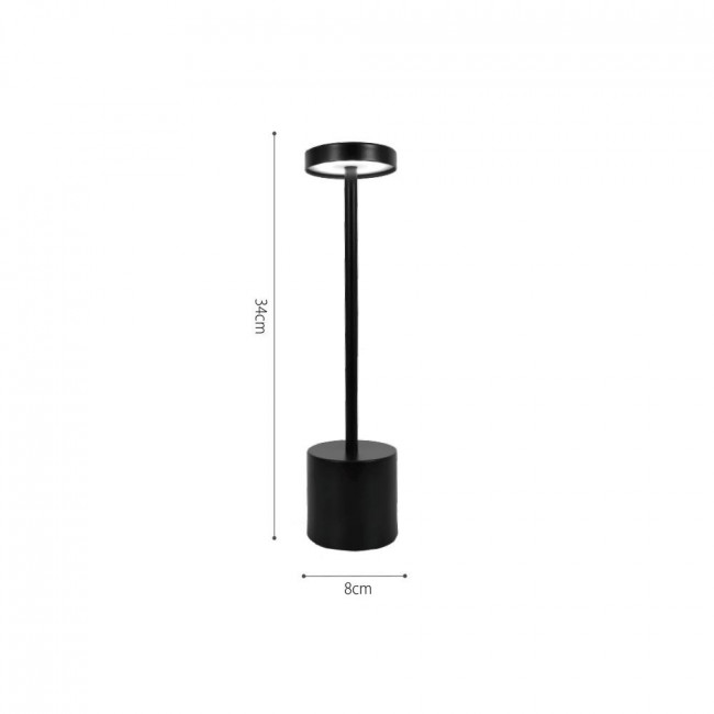 Πορτατίφ LED 1W 3000k Λευκό Φορητό 3035 INLIGHT