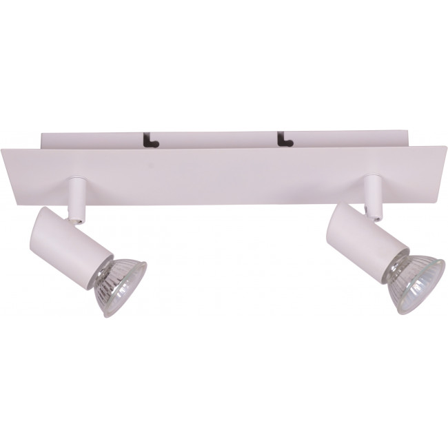 Σποτ Οροφής Δίφωτο GU10 Λευκό 9078-2 INLIGHT