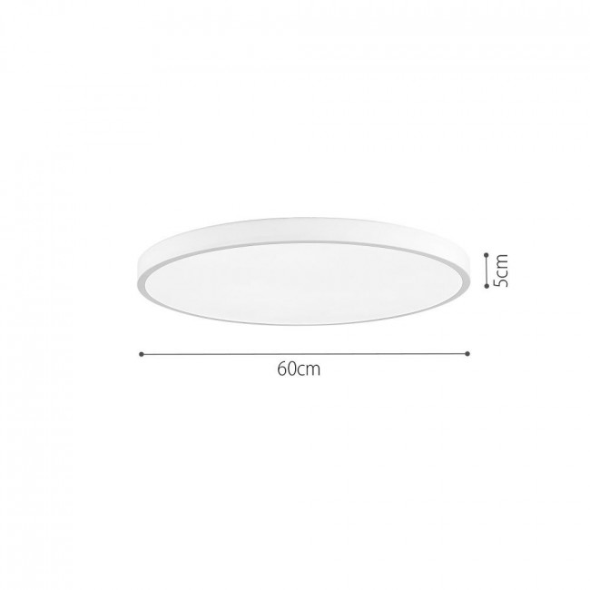 Πλαφονιέρα LED 110W 3000k-6000k Μαύρο 42035-B INLIGHT