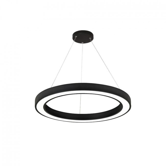 Φωτιστικό LED 68W 3000k-6000k Μαύρο 6073-60 INLIGHT