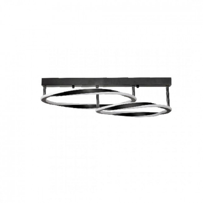 Φωτιστικό LED 90W 3000k-6000k Μαύρο 6078-BL INLIGHT