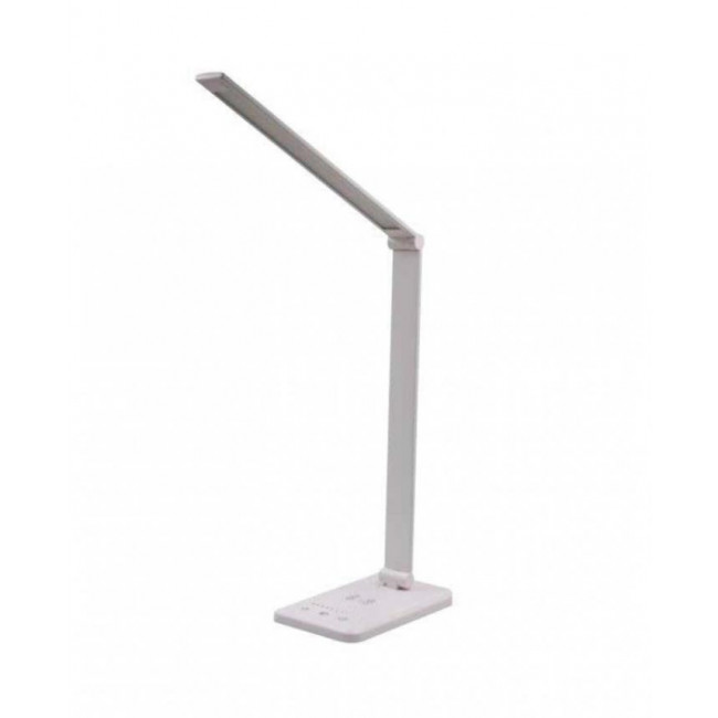 Φωτιστικό Γραφείου LED 6W 3000k-6000k Λευκό Με USB Και Wireless Φορτιστή 3045-WH INLIGHT
