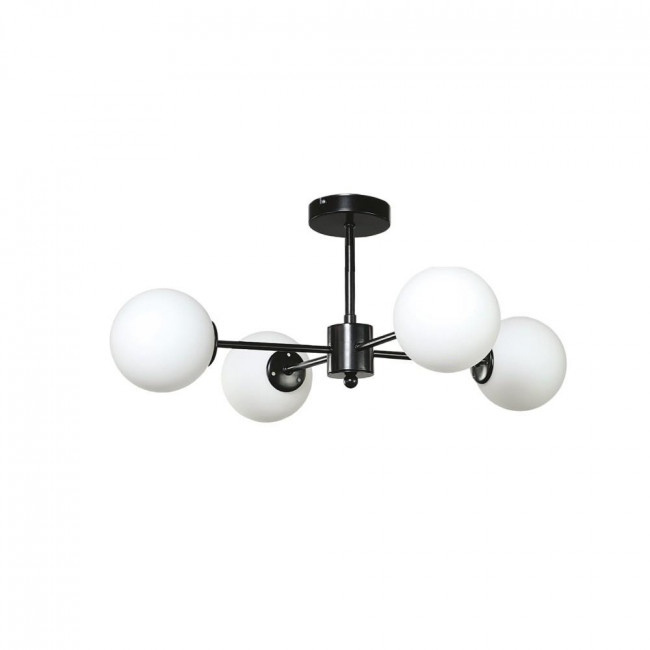 Φωτιστικό Τετράφωτο G9 Μαύρο Και Λευκό 5016-4 INLIGHT