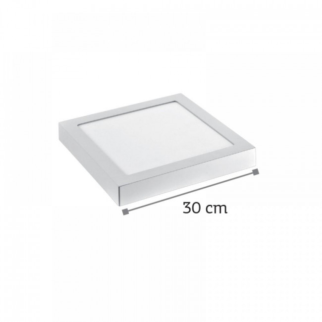 Πάνελ LED Επίτοιχο 24W 4000K Τετράγωνο Λευκό 2.24.03.2 INLIGHT