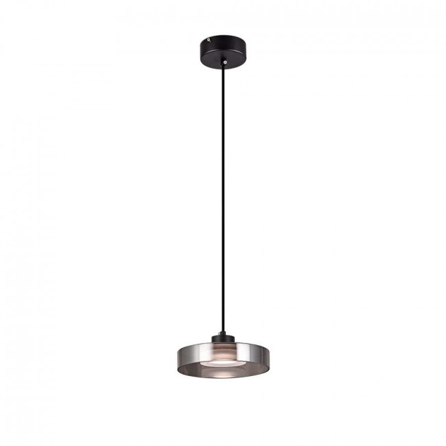 Φωτιστικό LED 12W 3000k-6000k Μαύρο Και Φυμέ 4075-1 INLIGHT