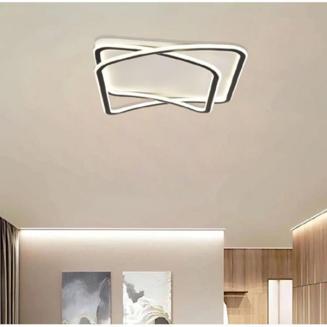 Πλαφονιέρα LED 38W 3000k-6000k Μαύρο 42038 INLIGHT