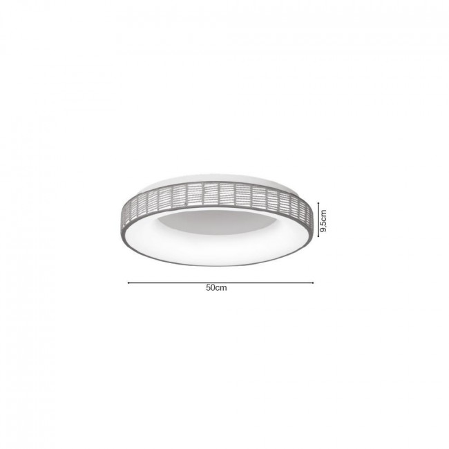 Πλαφονιέρα LED 25W 3000k-6000k Καφέ 42042 INLIGHT