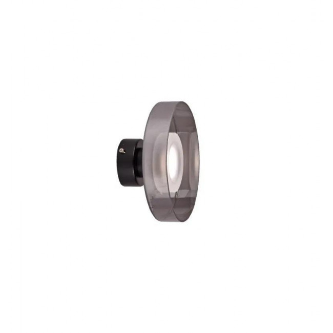 Απλίκα LED 12W 3000k-6000k Μαύρο Και Φυμέ 43060 INLIGHT