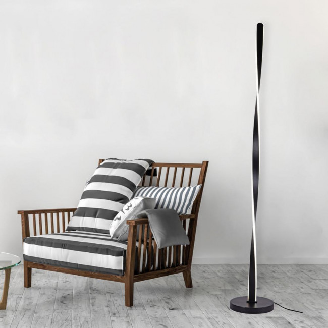 Φωτιστικό Δαπέδου LED 38W 3000k-6000k Μαύρο 45025 INLIGHT