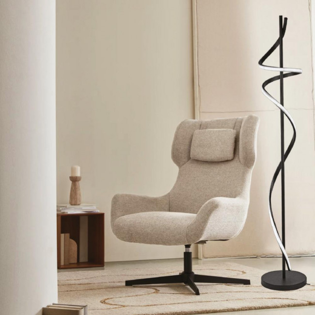 Φωτιστικό Δαπέδου LED 9W 3000k-6000k Μαύρο 45032 INLIGHT