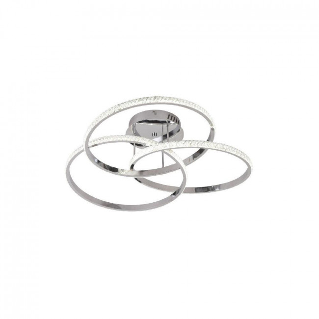 Φωτιστικό LED 52W 3000k-6000k Χρώμιο 6091 INLIGHT