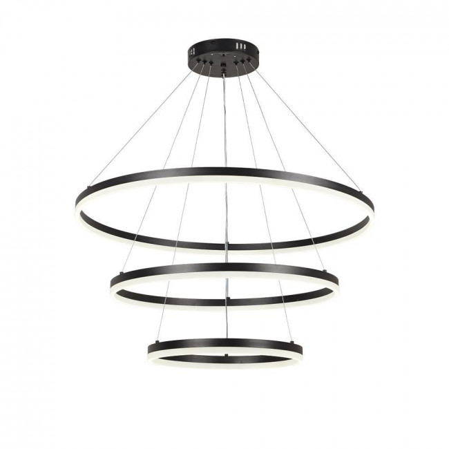 Φωτιστικό LED 100W 3000k-6000k Μαύρο 6095-A INLIGHT