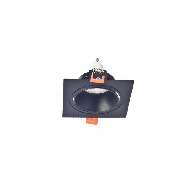 Σποτ Χωνευτό GU10 Μαύρο Κινητό X00320B INLIGHT