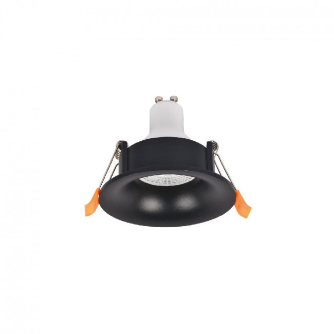 Σποτ Χωνευτό GU10 Μαύρο Σταθερό X00340B INLIGHT