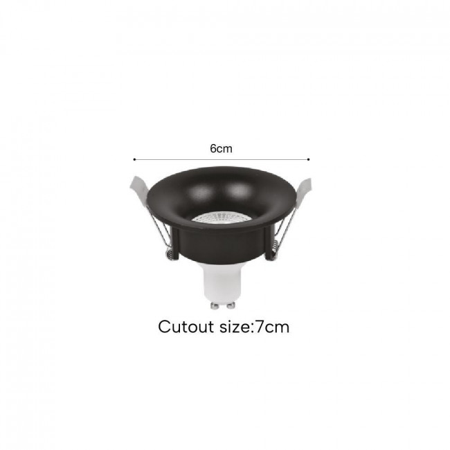 Σποτ Χωνευτό GU10 Λευκό Σταθερό X00340W INLIGHT