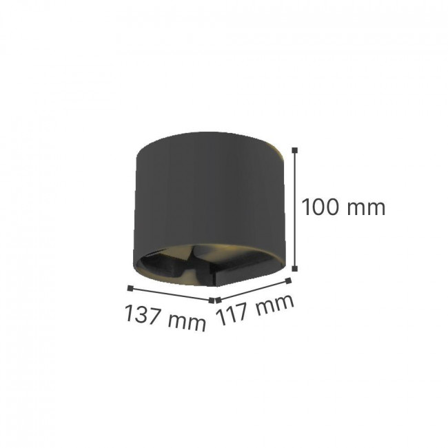 Απλίκα LED 6W 3000k-6000k Λευκό Flathead 80203520 IT-LIGHTING