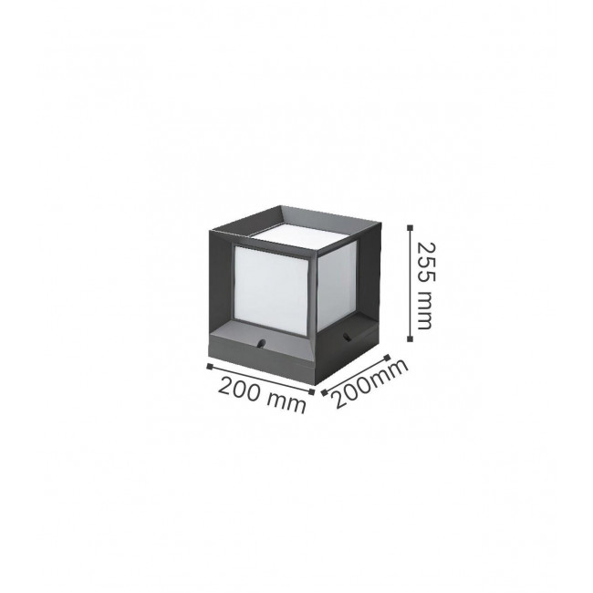 Φωτιστικό Κολώνα E27 Ανθρακί Caddo 80400414 IT-LIGHTING