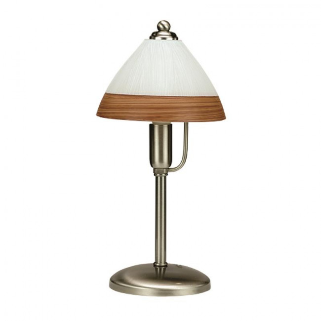 Πορτατίφ Ε14 Ασημί Και Καφέ 3432 INLIGHT