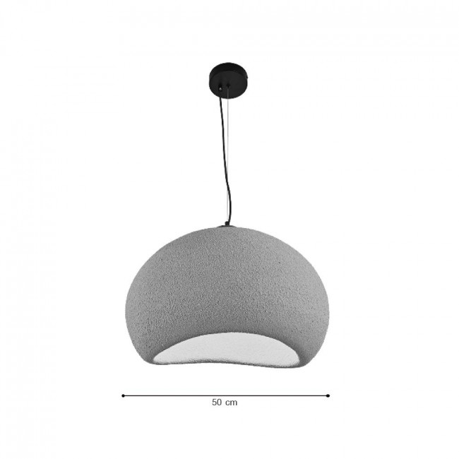 Φωτιστικό Μονόφωτο Ε27 Γκρι 4053-B INLIGHT