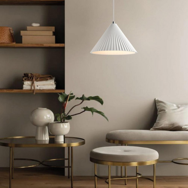 Φωτιστικό Μονόφωτο Ε27 Λευκό 4065 INLIGHT