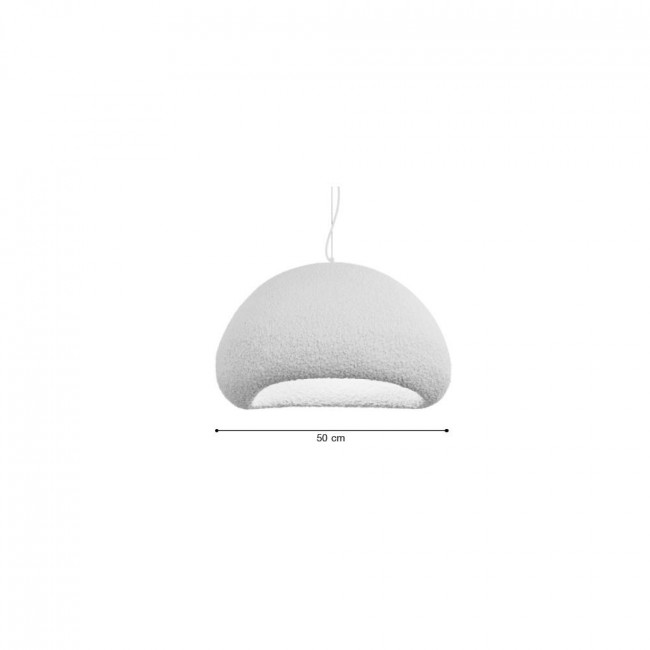 Φωτιστικό Μονόφωτο Ε27 Λευκό 4067-C INLIGHT