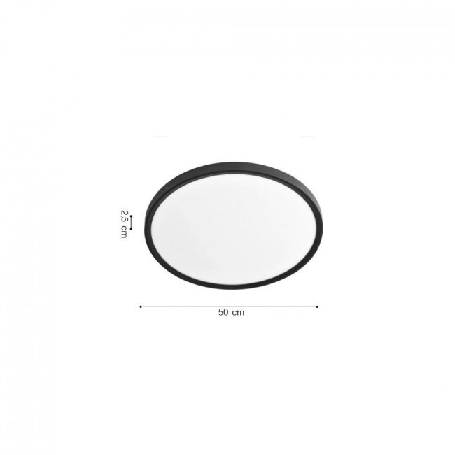Πλαφονιέρα LED 40W 3000k-6000k Λευκό 42036-B INLIGHT