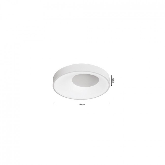 Πλαφονιέρα LED 36W 3000k-6000k Γκρι 42040 INLIGHT