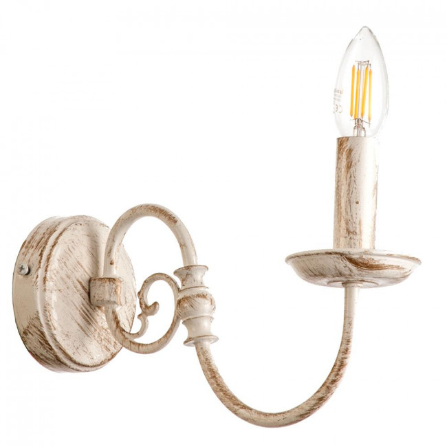 Απλίκα E14 Λευκό Πατίνα 43371 INLIGHT