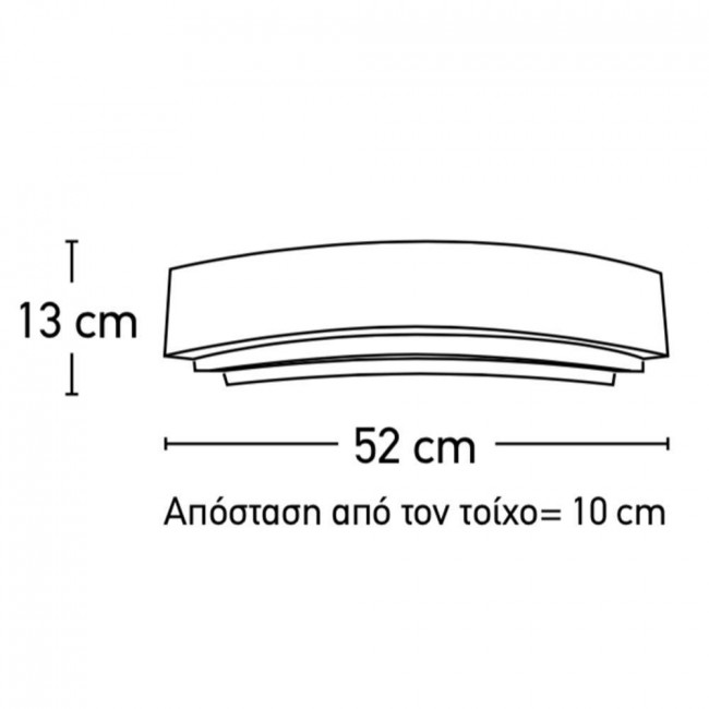 Απλίκα Ε14 Λευκό Γύψος 43389 INLIGHT