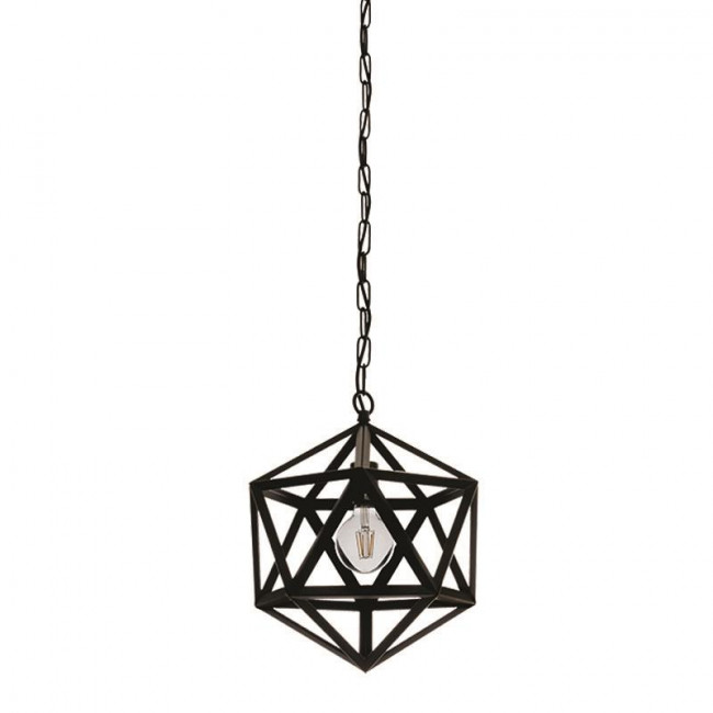 Φωτιστικό Μονόφωτο Ε27 Μαύρο 4418 INLIGHT