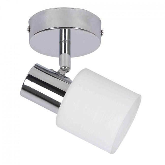 Σποτ Οροφής E14 Χρώμιο Και Λευκό 9079-1 INLIGHT