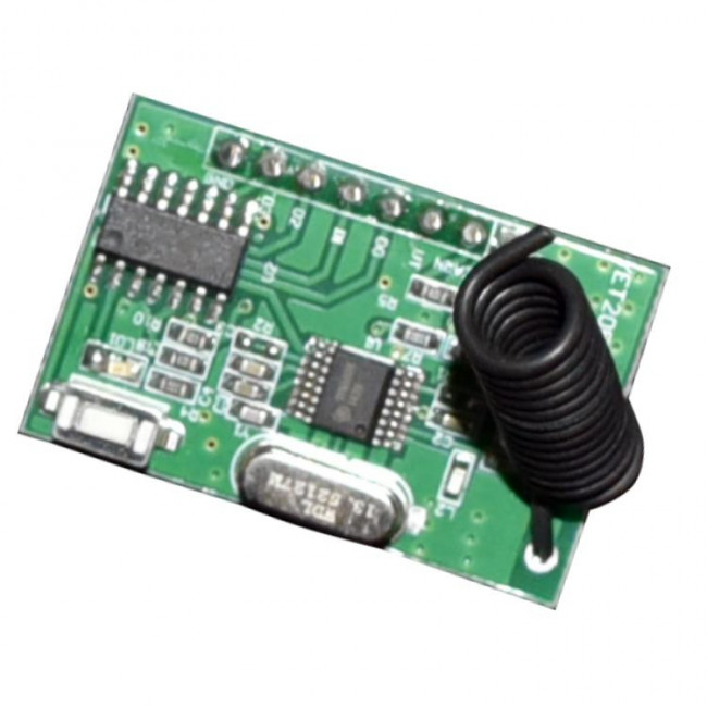 RF-468/A Ασύρματος Δέκτης Τηλεχειρισμού 433MHz