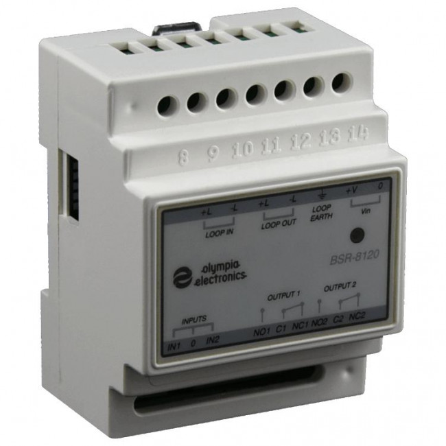 BSR-8120 Διευθυνσιοδοτούμενη Διπλή Μονάδα Εισόδου - Εξόδου