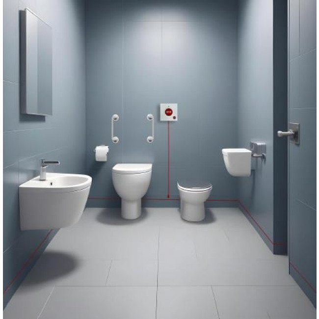 CP-920 Σετ Συναγερμού Έκτακτης Ανάγκης για WC ΑΜΕΑ