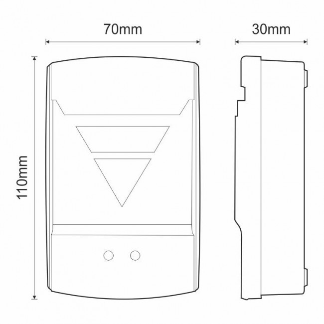 RF-52/A Στεγανος Καρτοδιακόπτης Για Κάρτες RFID