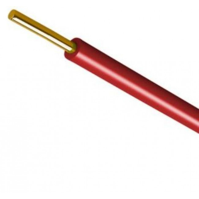 Καλώδιο NYA HO7V-U 1x2.5mm² Κόκκινο NEXANS