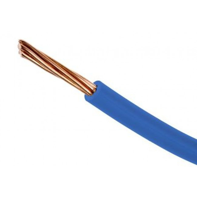 Καλώδιο NYA HO7V-R 1x6mm² Μπλέ NEXANS