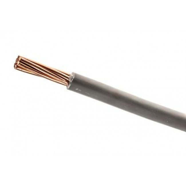 Καλώδιο NYA HO7V-R 1x6mm² Γκρί NEXANS
