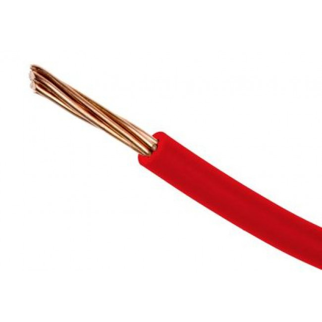 Καλώδιο NYA HO7V-R 1x6mm² Κόκκινο NEXANS
