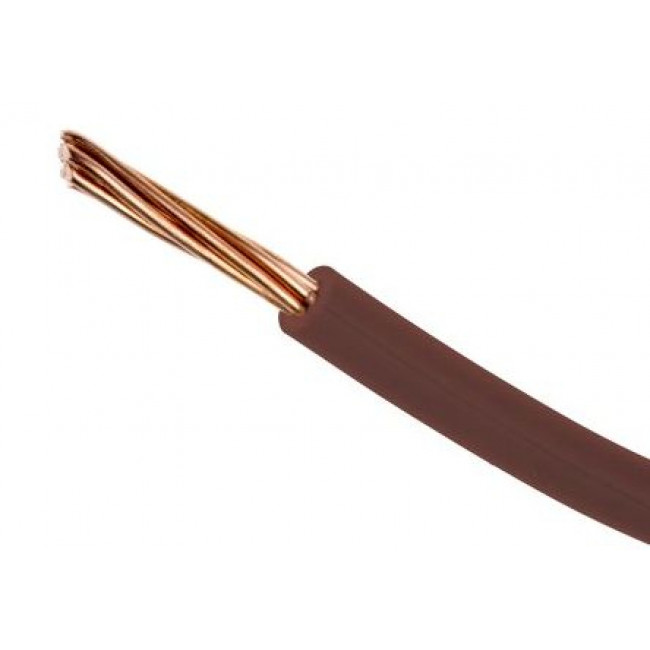 Καλώδιο NYA HO7V-R 1x10mm² Καφέ NEXANS