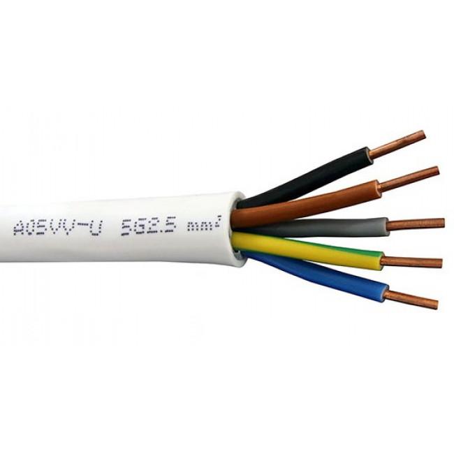 Καλώδιο NYM A05VV-U 5x2.5mm² NEXANS