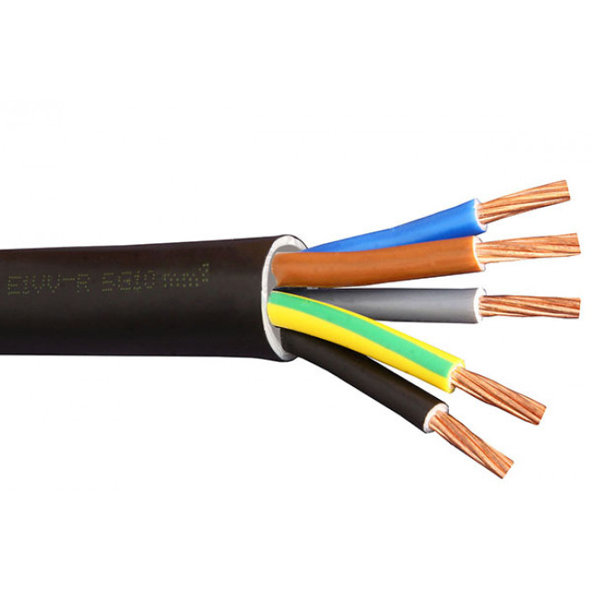 Καλώδιο NYY E1VV-R 5x10mm² NEXANS