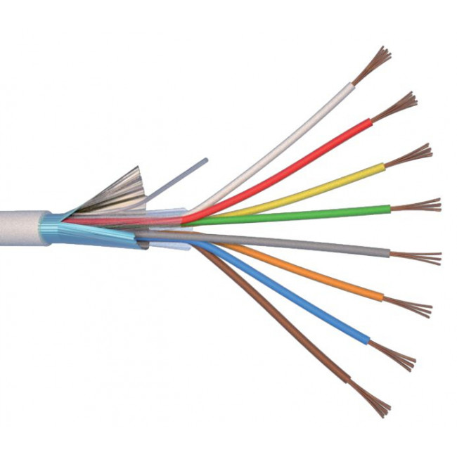 Καλώδιο Συναγερμού 4Χ0.22 Θωρακισμένο 020041 ELAN