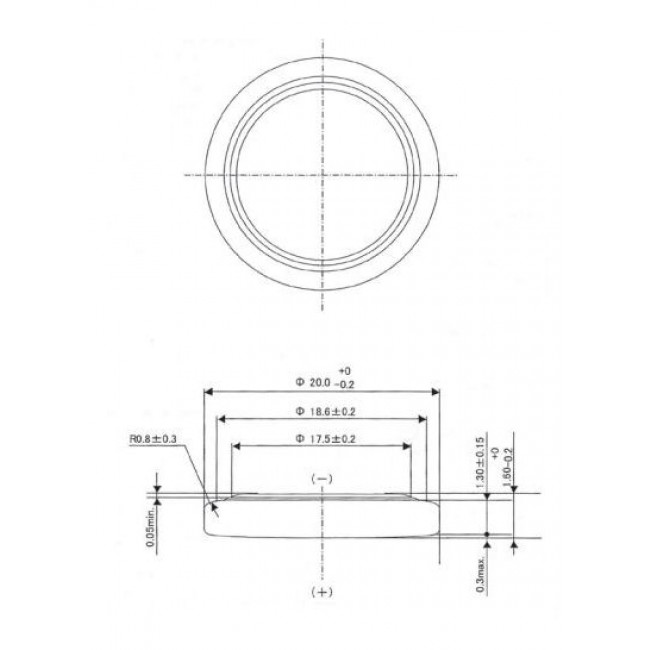 Μπαταρία Λιθίου Coin CR2016 GP BATTERIES